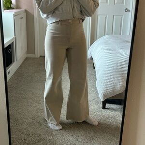 Zara The Marine Straight Tan Pants